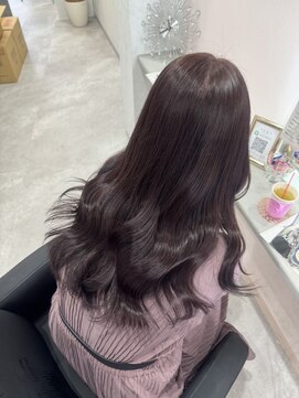 エルフ(elf) カラー/トリートメント/レイヤーカット/髪質改善ストレート/前髪