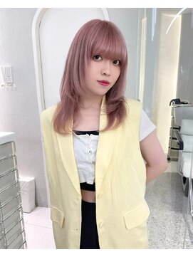 ガガ(GAGA) 小顔◎ボブルフ/ネビージュ/髪質改善/ハイトーン