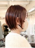  ショート/ショートボブ/丸みショートボブ/丸みショート/大宮