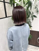 ベルヘアーデザイン 堺東(Belle hair Design) 切りっぱなし/ボブ/切りっぱなしボブ/ショートヘア/堺東