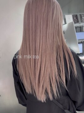 シェリ ヘアデザイン(CHERIE hair design) 《suu.02》pink min tea 【sheer color】
