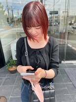 パウダーヘアー(powder hair) ボルドカラー