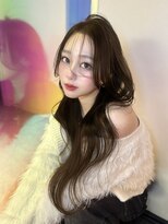 ユーフォリア 渋谷グランデ(Euphoria SHIBUYA GRANDE)&nbsp;2way シースルーバング ブラウンヘア