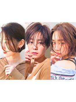 ボブ・ショートカットはD.I.E.V.A ★繊細なカットで、顔周りのレイヤーや前髪カットもおまかせ◎