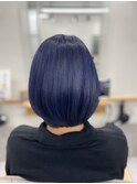ビビットブルー☆ハイトーンカラー　【新宿】
