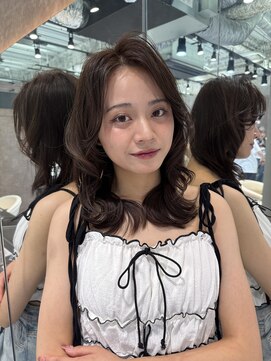 ロンドロゼ 池袋(Lond rose) ♪暗めカラー/韓国風巻き/レイヤーカット/くすみベージュ/3