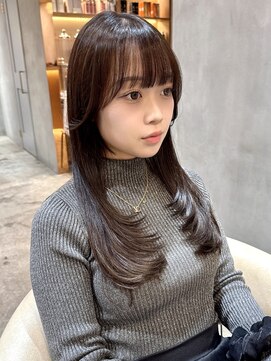 ロンド エスポワール 錦糸町(Lond espoir) ◯オリーブグレー/韓国レイヤーカット/マロンベージュ/黒髪/小顔