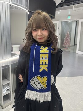 ジーナリア(Xena ria) 《RIHO》ミルクティーグレージュ