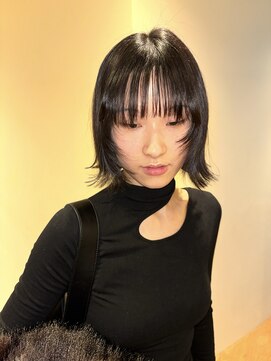 ネロ ヘアサロン ネイビー 渋谷(NERO HAIRSALON NAVY) 【笠井至音】レイヤー　ボブ
