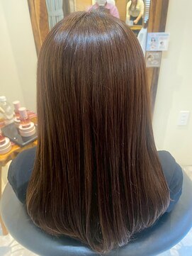 ヘアリゾート粋 トゥジュ 池袋東口店(tujuh) 透明感ブラウンアッシュ/レイヤーカット/セミロング