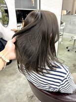 アペロ 柏(Apero)&nbsp;オリーブグレージュ/透明感カラー/イルミナカラー/柏美容室/韓国