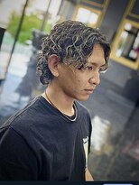 ルーツ(ROOTS)&nbsp;スパイラルパーマ×メッシュ