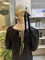オーセンヘア(AUTHEN.HAIR) ヘアセット/リボンヘア