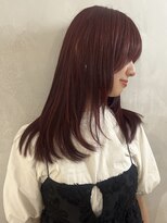 マスカリ(muscali)&nbsp;【もりしげ】カシスレッド ブラウンレッド　暖色カラー