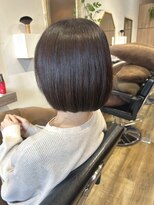 ナチュラルスポット(Natural Spot) ぱつっとボブ×ココアブラウン