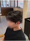 毛流れパーマ