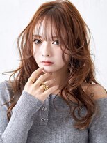 ラフィス ヘアー ピーチ 岡山店(La fith hair peach)&nbsp;【La fith】ニュアンスカール×ヘーゼルブラウン