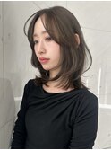 お洒落なレイヤーカット韓国ボブレイヤーボブ渋谷タッセルボブ