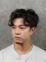 プレミアムバーバー 赤坂店(PREMIUM BARBER produce by HIRO GINZA)&nbsp;センタースパイラルパーマ