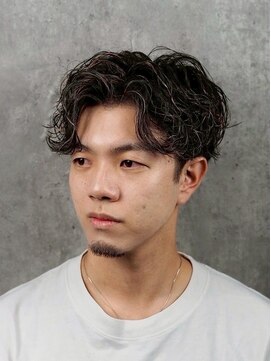 プレミアムバーバー 赤坂店(PREMIUM BARBER produce by HIRO GINZA) センタースパイラルパーマ