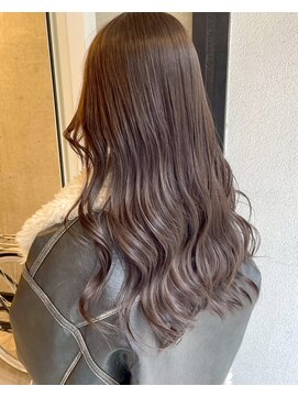 ロッカヘアエジェ(ROCCA hair eje.) ダークアッシュ柔らかラベンダーグレージュ