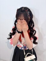 ディティカ ティア(Dityca tia) 編みかけハーフツイン