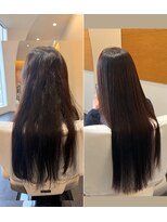 ビーアップヘアー(be:up hair)&nbsp;表面のパヤつきを整える縮毛矯正