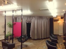 ビーナスアートヘア 五日市店(Ve nus ART HAIR)の雰囲気（奥にあるのはシャンプーブース。癒しのひとときを。。）