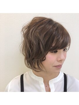 アグリエイブル(hair Agreeable) 大人かわいい　ショートボブ