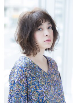 ノブ ヘアデザイン 弘明寺店(NOB hairdesign) ［NOBhairdesign 弘明寺店 ］ペタッとゆるふわグレージュカラー