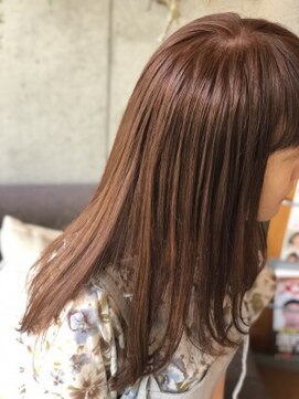 エム インターナショナル 春日部本店(EMU international) 愛されピンクベージュカラー