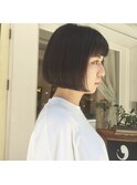 ナチュラルストレート ボブ 森下寛貴