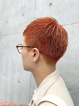 フリーラ 表参道(freera) テラコッタオレンジ×ショート【奥田将馬】