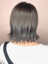 グラッシー センター北店(GLASSI)&nbsp;耳掛けショート★フォギーベージュ★マッシュウルフ★外ハネボブ