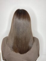 ジーナ セントラル銀座(Zina)&nbsp;ヌーディベージュラテ＊ツヤ髪＊髪質改善【ZinaCENTRAL】