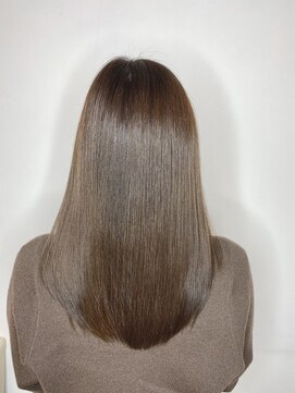 ジーナ セントラル銀座(Zina) ヌーディベージュラテ＊ツヤ髪＊髪質改善【ZinaCENTRAL】