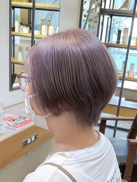 ジャムバイネオリーブ 高円寺(jam by neolive) コンパクトショート【透明感ラベンダーグレージュ】