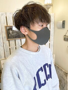 ジュール(Jule) 【Jule】ツイストパーマ◇ツーブロックマッシュショート◇　神戸