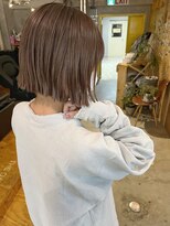 ヘアーサロン ソルト(hair salon SALT)&nbsp;おしゃベージュボブ☆
