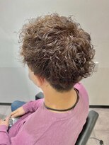 フォーディー(for D) Hair Salon for D ×　ネープレスマッシュパーマ