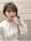 30代40代・大人可愛いショートボブ【SPICE AVEDA 岡部】