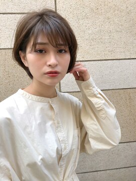 スパイスアヴェダ サロンアンドスパ 玉川高島屋SC店(SPICE AVEDA salon&spa) 30代40代・大人可愛いショートボブ【SPICE AVEDA 岡部】
