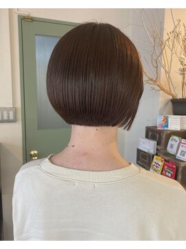 コレット ヘアー 大通(Colette hair) ショートボブ×イヤリングカラー