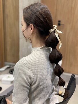 ルーム(Luum) 玉ねぎアレンジ x お呼ばれヘア