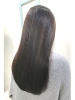 バーム ヘア(balm hair) 20代30代40代ストレートアッシュブラウン髪質改善艶感カラー