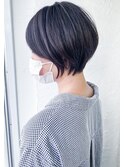 神戸でも叶う◎似合わせ丸みショートボブby柴立吉之助