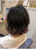 ミディアムシルキーパーマ