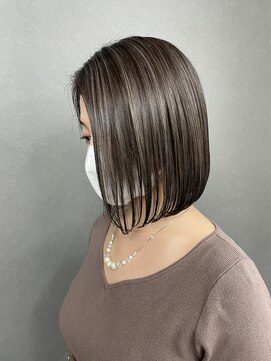 ジルブラン 国分寺(JIL BLAN) 大人ショートヘア/ハイライトカラー/イルミナカラー[国分寺]3478