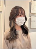 コントラストカラー＊ホワイトベージュ【ZinaCENTRAL】
