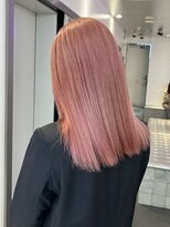 ゲーム 原宿店(GAME)&nbsp;ダブルカラーミルクティーピンクベージュカラーケアブリーチ韓国